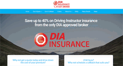 Desktop Screenshot of diainsurance.co.uk